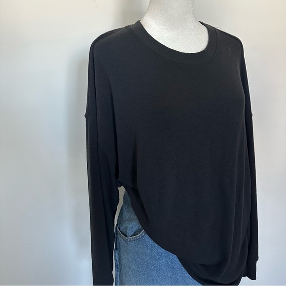 Abercrombie black soft oversized lounge top medium - Picture 8 of 8